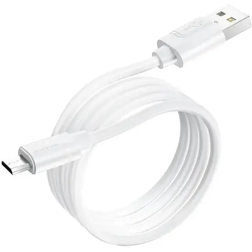 Кабель Borofone Micro USB Harmony silicone charging data cable BX55 1 м 2.4A