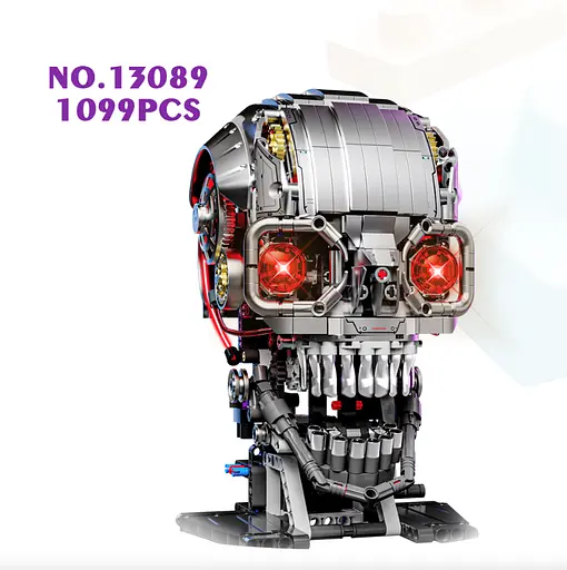 Конструктор череп MJI Skeleton механічний від  для дітей та дорослих  1099 деталей - фото 2