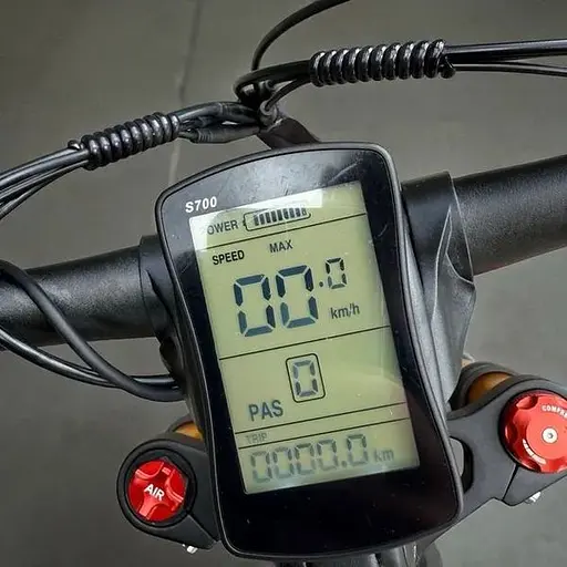 Электровелосипед Volto Lankeleisi X3000 Plus фетбайк 1000W 18Ah алюминиевый красный - фото 7