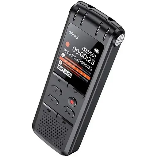 Диктофон Savetek GS-R58 професійний цифровий з шумозаглушенням та лінійним входом 32 Гб пам'яті - фото 2