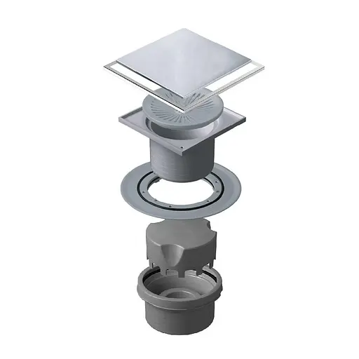 Душевой трап Pestan Confluo Plate Vertical 2в1 15х15 см (240159) - фото 4