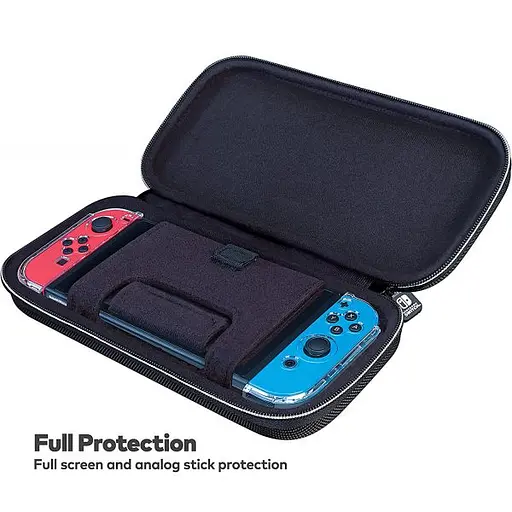 Чехол Deluxe Travel Case (Sky Blue) (Nintendo Switch, Switch Lite, Switch OLED model) - фото 6
