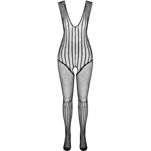 Сітчастий тілесний бодістокінг Casmir CA006 з малюнком боді та гетр - фото 5