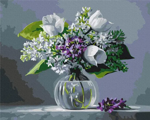 Картина за номерами на підрамнику Brushme Весняні радощі