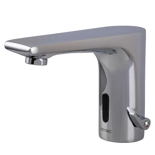 Змішувач сенсорний HOTEC 19.117 для умивальника з трансформатором гаряча холодна вода автоматичний - фото 5