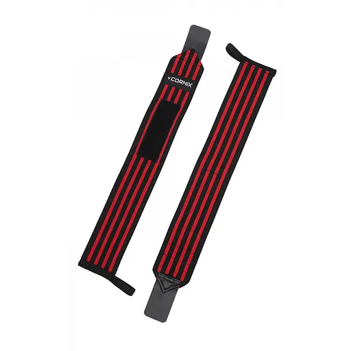Бинти для зап'ясть (кистьові бинти) Cornix Wrist Wraps XR-0195 Black/Red - фото 3