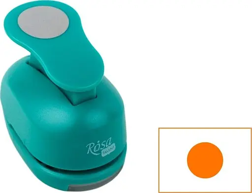 Фигурный дырокол Круг 2,5см Rosa Talent - фото 1