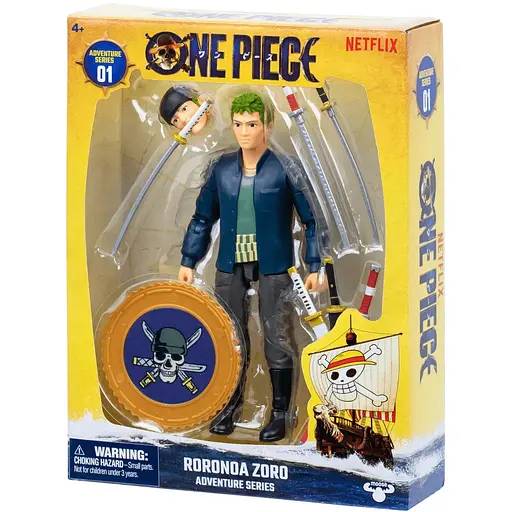 Колекційна фігурка Moose One Piece Zoro з артикуляцією (63314) - фото 4