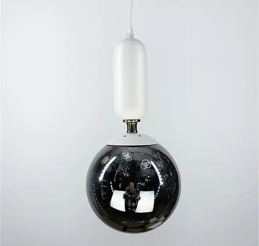 Підвісний світильник в трьох кольорах об‘ємного плафону | Арт. 12015/1 WT | Line F - фото 6