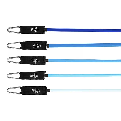 Набір трубчастих еспандерів Cornix 5 шт. 4.5-13.6 кг XR-0254 - фото 4