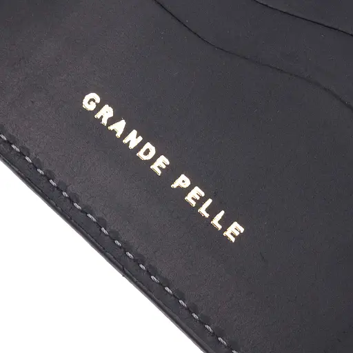 Мужской кожаный кошелек Grande Pelle 11.5х9х1 см acs0024003 - фото 5