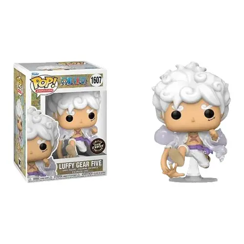 Коллекционная фигурка Funko Pop Ван Пис Луффи 5 Гир Чейз One Piece Luffy Gear Five Chase 10 см FP OP LGF C - фото 1