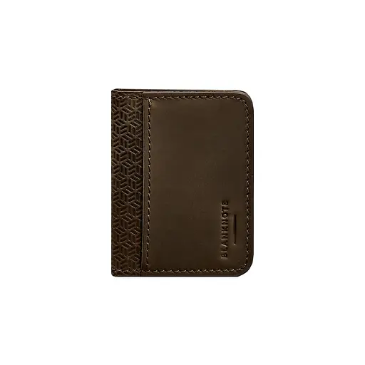 Кожаная обложка для ID-паспорта и водительского заседания 4.0 Карбон темно-коричневый - фото 7