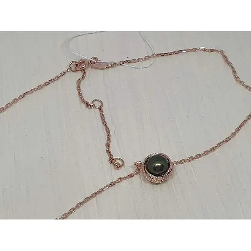 Золоте кольє Favoritum з перлами. 811420_1Ч 40 - фото 3