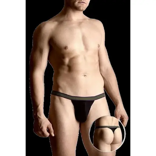 Труси-стрінги чоловічі Softline Thongs 4496 XL чорний