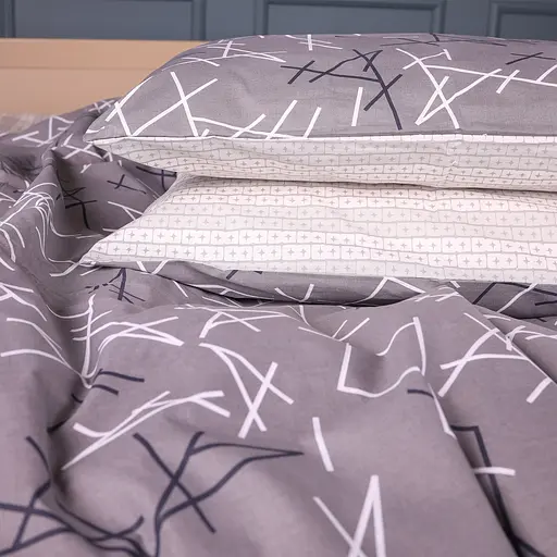 Наволочка MirSon Бязь Scandi Lines 40 х 40 см (2200012433904)