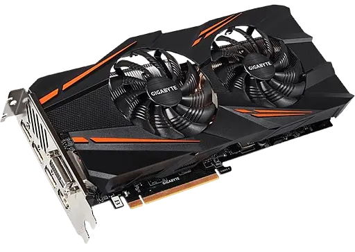 Видеокарта GeForce GTX 1070 8GB Gigabyte WindForce OC (GV-N1070WF2OC-8GD) Б/У - фото 2