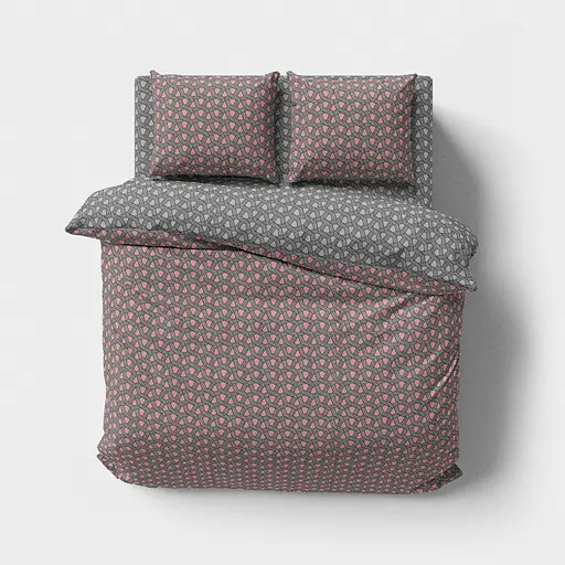 Комплект постільної білизни Lelit Євро 200х215 см бязь B-1242/1 (le2000000340654) - фото 4