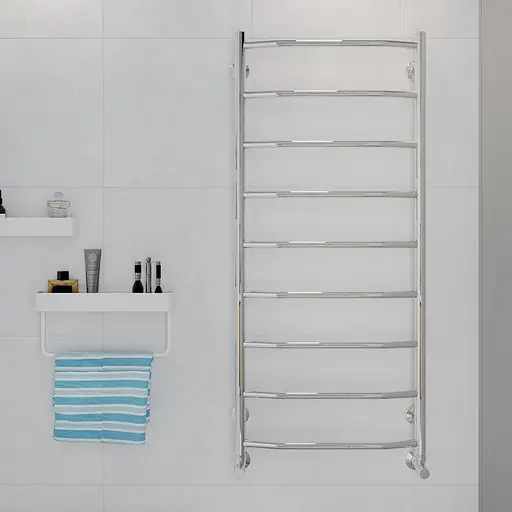 Водяной полотенцесушитель Kosser Трапеция 800x430/6 ДТ04, Хром - фото 4