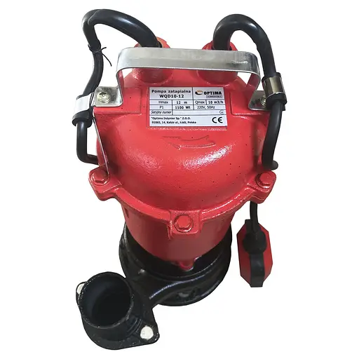 Дренажно-фекальный насос Optima WQD10-12 1,1кВт (8745) - фото 2