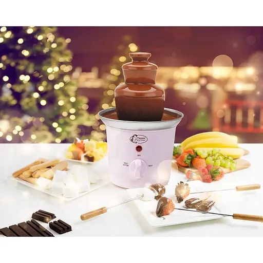 Шоколадный фонтан с 3 ярусами 60 Вт Bestron - фото 3