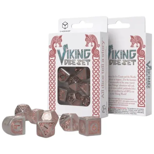 Набір кубиків Viking Modern Dice Set: Niflheim , 7 шт. (RVIK05)