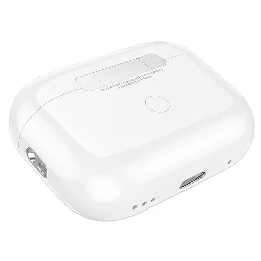 Бездротові вакуумні навушники Hoco EW77, BT5.4, TWS, 30mAh, 300mAh, 4h, white - фото 6