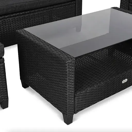 Комплект садових меблів Di Volio Dalmia сірий/графітовий - фото 6