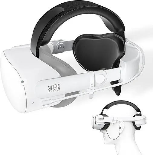 Ремінець для акумулятора SUPERUS для Quest 2 з гарнітурою