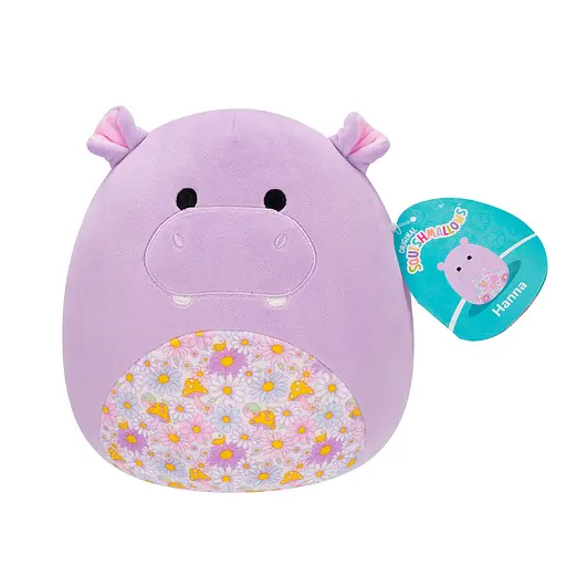 Мягкая игрушка Squishmallows Бегемот Ханна 19 см (SQCR05409) - фото 7