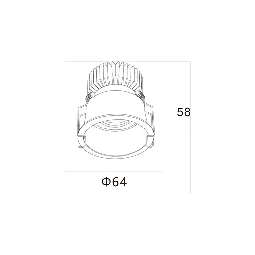 Точковий світильник Skarlat RSL74W005-2 7W WH 4000K - фото 2