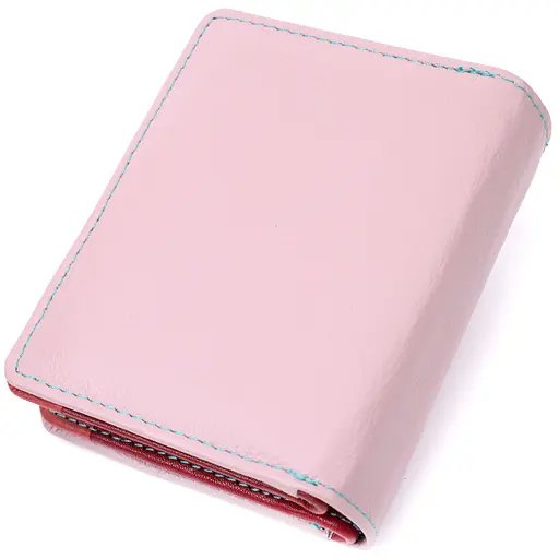 Кожаный женский кошелек ST Leather 9.5х11.5х2.5 см acs0028351 - фото 2