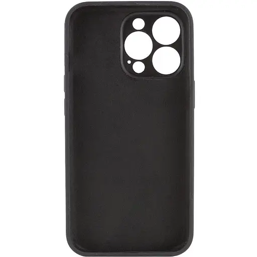 Чохол Epik Silicone Case Full Camera Protective AA NO LOGO для Apple iPhone 15 Pro 6.1 Чорний/Black - фото 2