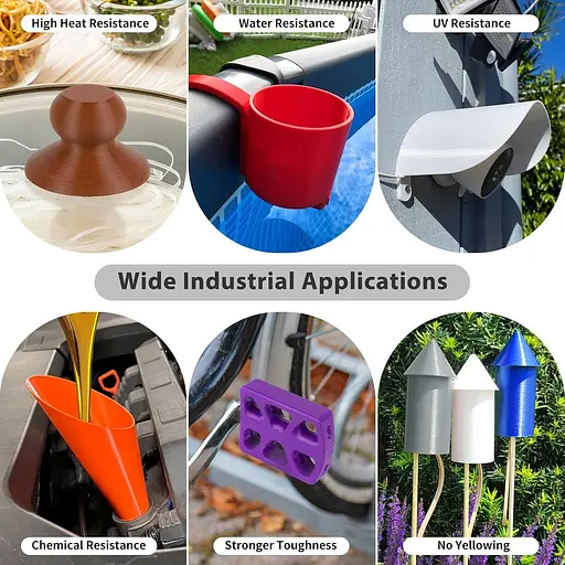 Нитка iSANMATE ASA 1,75 мм Коричнева 1 кг, УФ- та атмосферностійка нитка 3D-принтера - фото 7