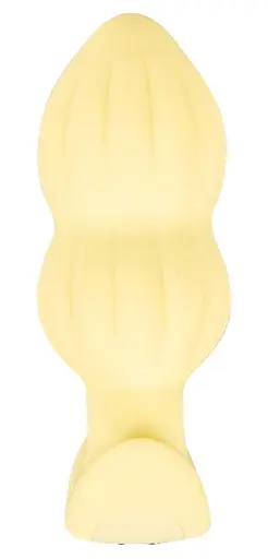 Анальная пробка Cuties Mini Butt Plug 8 см (желтый) - фото 12