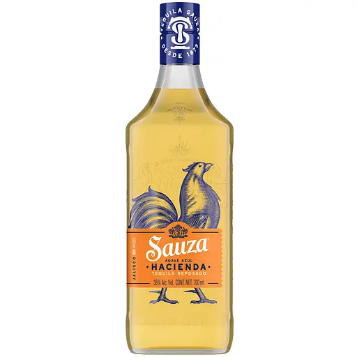 Текила Sauza Hacienda Tequila Reposado 35% 0.7 л - фото 1