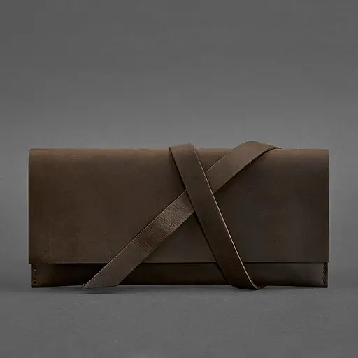 Кожаный тревел-кейс Voyager 1.0 темно-коричневый Crazy Horse - фото 5