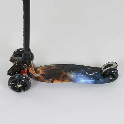 Самокат дитячий Best Scooter 59х17х26 см Чорний 000231524 - фото 4