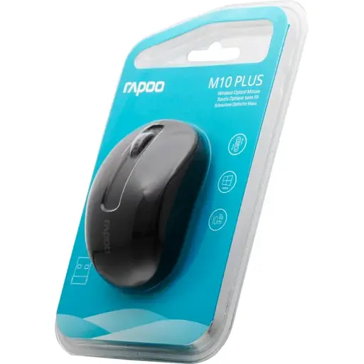 Миша Rapoo M10 Plus Wireless, Black - фото 6