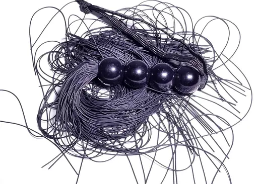 Флогер Fetish B-Series 37 см (чорний) - фото 4