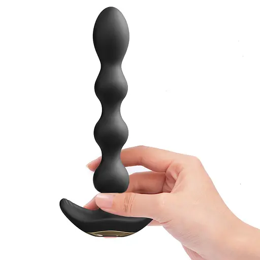 Анальная пробка Dorcel Flexi Balls 18.2 см (чёрный) - фото 8