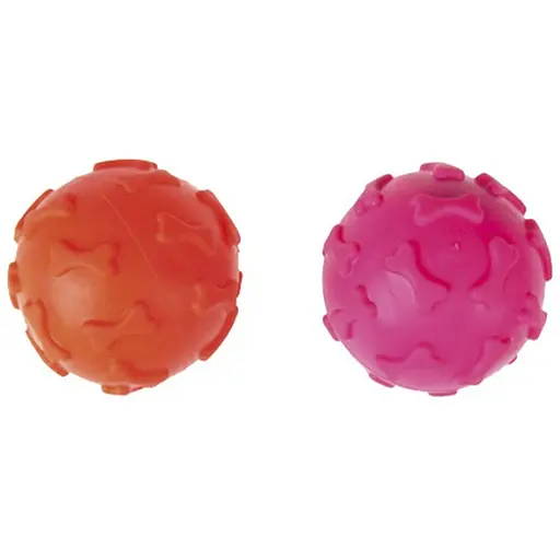 Игрушка для собак Tatrapet Dental Gum мячик резиновый пищалка 6 см в ассортименте