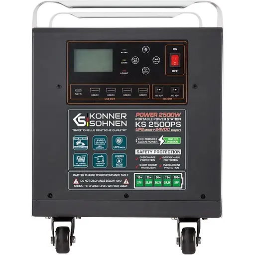 Зарядная станция Konner&Sohnen KS 2500PS (141308)