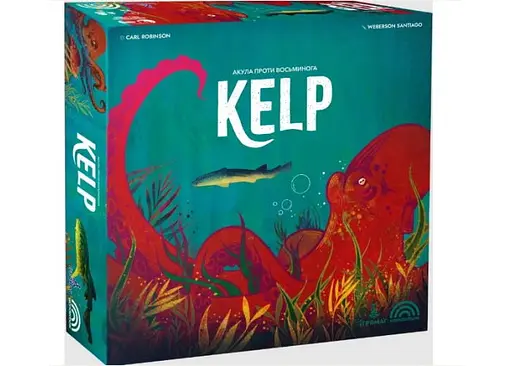 Настольная игра Ігромаг Kelp: Акула против Осьминога (Kelp: Shark vs Octopus) + дополнение Молниеносные рефлексы (Brilliant Behaviours Mini Expansion Set) (укр.) (8089) - фото 2