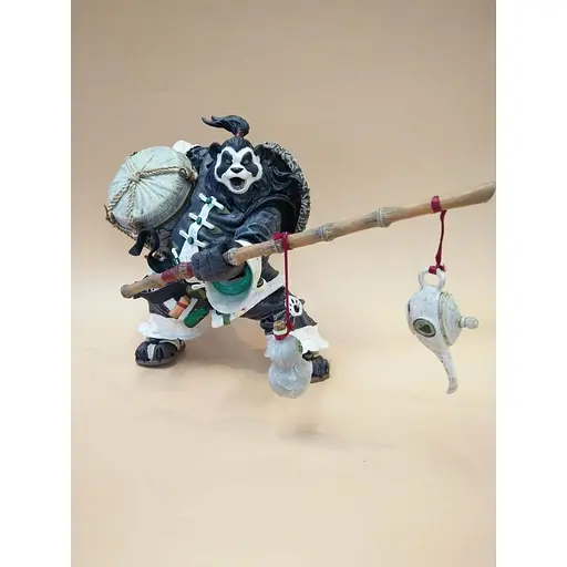 Фигурка Пандарен Чень Буйный Портер Варкрафт WОW Pandaren Brewmaster 20см WOW 21.055 - фото 5