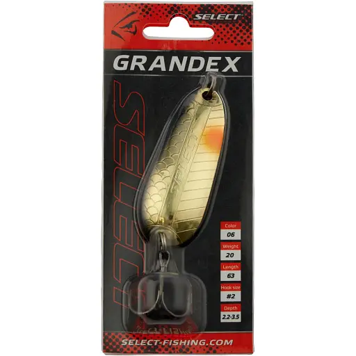 Блешня Select Grandex 20 g 63 mm #06 - фото 2