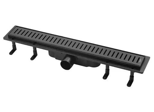 Линейный трап Kroner KRP Harz SCH60 Sektion Schwarz с сухим затвором (CV029588) - фото 1