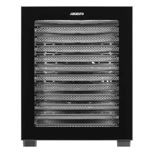 Сушарка Ardesto для продуктів FDB-1242 850 Вт піддонів 12 x 3 см нержавіюча сталь чорний - фото 2