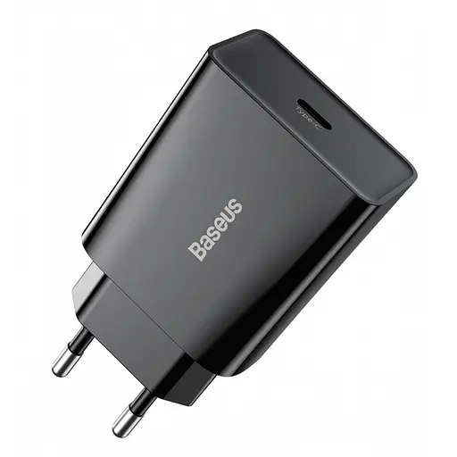 Сетевой адаптер питания - зарядное устройство для Baseus Speed ​​Mini 20 W 1 USB-C - фото 1