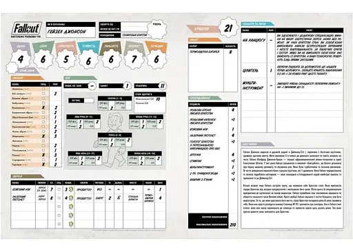 Geekach Games Fallout. Рольова гра - Стартовий набір (укр.) (GKRP0028) - фото 4